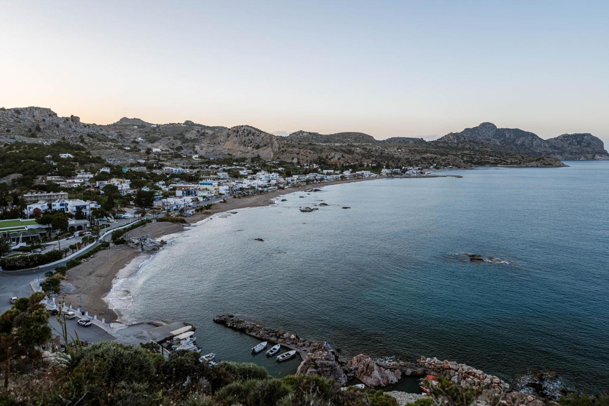 Aegean Sunrise View Villa Arhángelosz Kültér fotó